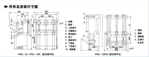 西安高压负荷开关销售